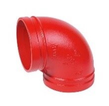 Nut Bogen Typ 90S, 90° (kurze Ausführung) VDS/FM/UL