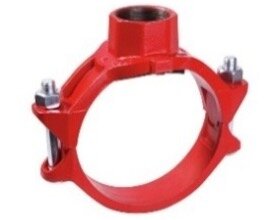 Anbohrschelle mit Gewinde-Abgang Typ 3J VDS/FM/UL