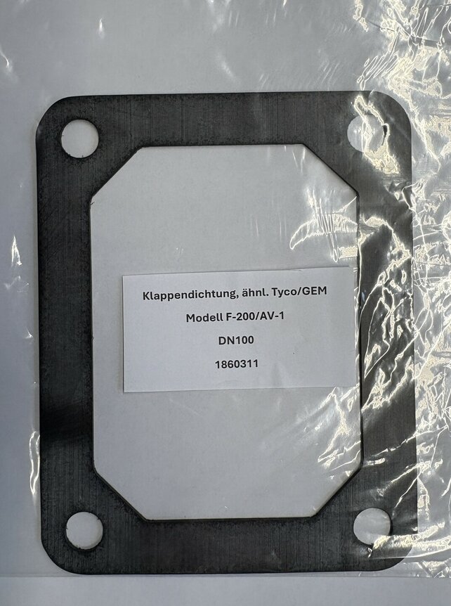 Tyco Nassalarmventilstation Dichtungssatz