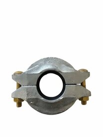 1NR Kupplung DN100/80 (114,3mm/88,9mm) flexibel verzinkt reduziert