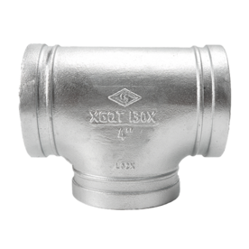 T - St&uuml;ck, Typ 130, verzinkt, DN32, (42,4mm)