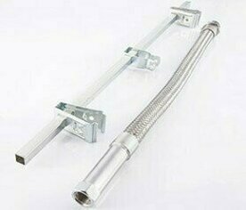 Halter f&uuml;r Flexschlauch DN20/DN25 x 700mm lang mit Rastbolzen (Abhangdecken)