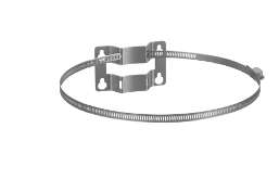 Reflex Wandhalterung f&uuml;r DE8-DE33 ( 8 bis 33 Liter ), mit Spannband