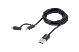LADEKBL-F.LGHTNG-NYL-120CM - Daten- und Ladekabel, Lightning Nylon USB - Inhalt: 1 St&uuml;ck