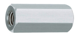 DISTMUF-6KT-SW17-(A2K)-M12X40 - Distanzmuffe Stahl verzinkt Sechskant - Inhalt: 50 St&uuml;ck