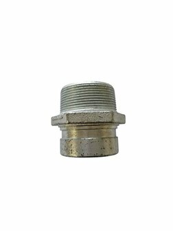 Adapternippel Nut / Gewinde verzinkt, 48,3mm x 11/2"