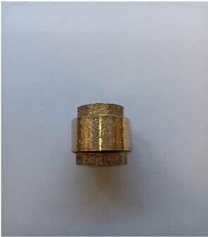 Messing R&uuml;ckschlagventil Gerade 11/4", bds. Innengewinde