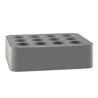 DOHALT-FZG-SCHAUMSTOFF-12DOSEN-DH6 - Kartuschen -und Dosenhaltereinsatz - Inhalt: 1 St&uuml;ck