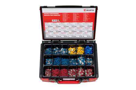 KBLVERB-SYSKO-ISOLIERT-530TLG - Kabelverbinder isoliert 530-teilig Sysko - Inhalt: 1 St&uuml;ck