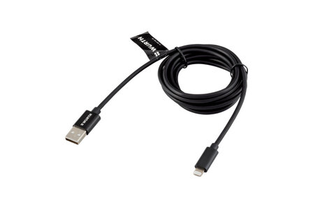 LADEKBL-F.LGHTNG-NYL-200CM - Daten- und Ladekabel, Lightning Nylon USB - Inhalt: 1 St&uuml;ck