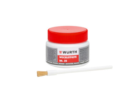 WEICHLOTPAST-NR30-PINSEL-250G - Weichlotpaste Nr.30 mit Pinsel - Inhalt: 1 St&uuml;ck