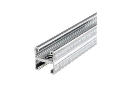 DPPRFL-C-41/44-LNGS-SHWS-ST2,5-6M - VARIFIX C-Doppelprofil 41/44 Stahl sendzimirverz. - Inhalt: 24 St&uuml;ck