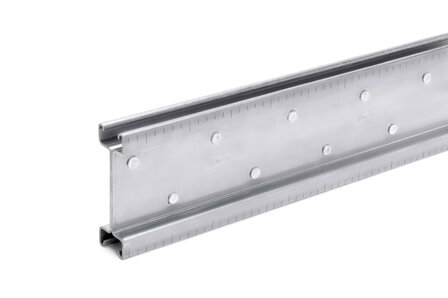 DPPRFL-C-41/128-ST2,5-TZN-6M - VARIFIX C-Doppelprofil 41/128 Stahl TZN ungelocht - Inhalt: 6 St&uuml;ck