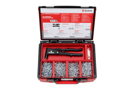 NT-SYSKO-FL-ALU/ST-(A2K)-ZANGE - Blindniet Standard Flachkopf Alu/Stahl zn Sysko - Inhalt: 1 St&uuml;ck