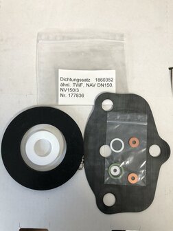 Dichtungssatz &auml;hnl. TWF f&uuml;r NV150/3, DN150