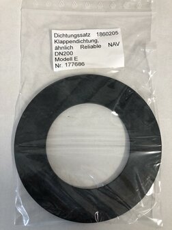 Dichtungssatz &auml;hnl. Reliable NAV DN200 Modell E, Klappendichtung
