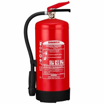 BAVARIA 9 kg Pulverl&ouml;scher Dauerdruck 15 LE DIN EN3