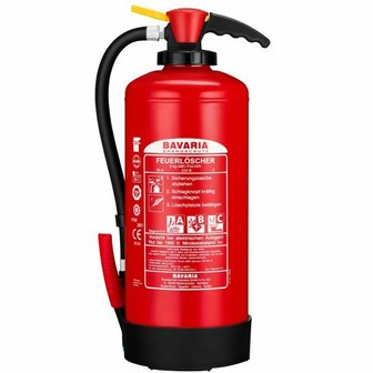 BAVARIA 9 kg Pulverl&ouml;scher Auflade. 15 LE DIN EN3