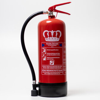 K&ouml;nig 6 L Wasser Dauerdruck-Feuerl&ouml;scher 6 LE DIN EN 3