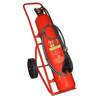 K&ouml;nig 30 kg fahrbarer Kohlendioxid L&ouml;schwagen DIN EN3