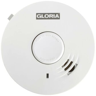 GLORIA Rauchwarnmelder R10 mit Alarm-Stop-Funktion
