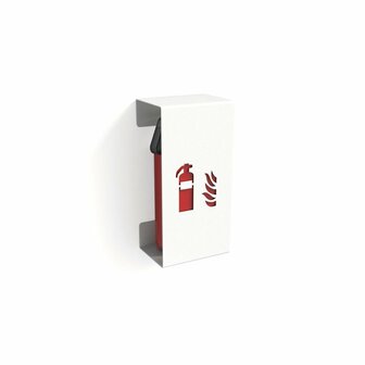 Design Feuerl&ouml;scherhalter &ldquo;FIRE Small&rdquo;WEI&szlig;