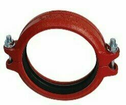 XGQT01 Kupplung (Typ 1G o.&Auml;.) DN40 (48,3mm) starr RAL3000 rot