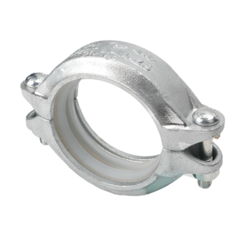1N Kupplung DN50 (60,3mm) flexibel verzinkt