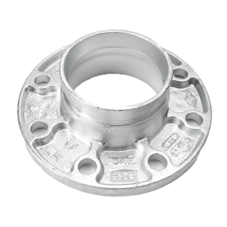 Nut - Flanschadapter, 321G DN100 verzinkt, (114,3mm), 8 Loch