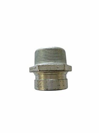 Adapternippel Nut / Gewinde verzinkt, 48,3mm x 11/2"