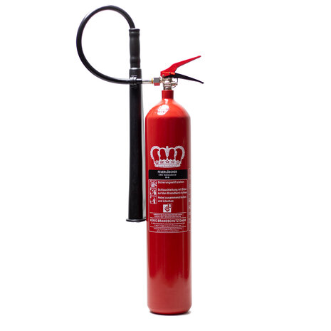 K&ouml;nig 5 kg CO2 Feuerl&ouml;scher DIN EN 3