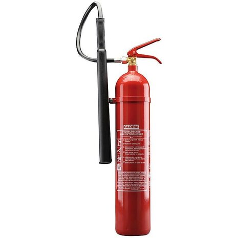 GLORIA 5 kg CO2 Feuerl&ouml;scher KS Stahl-Beh&auml;lter