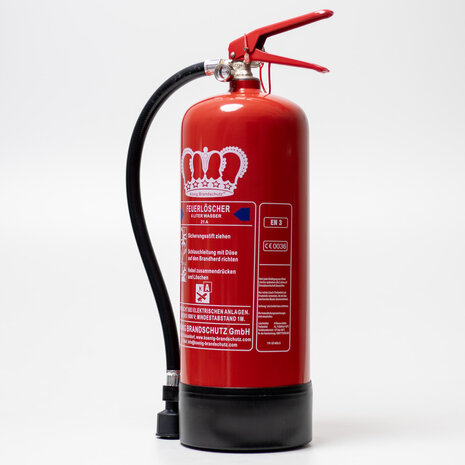 K&ouml;nig 6 L Wasser Dauerdruck-Feuerl&ouml;scher 6 LE DIN EN 3