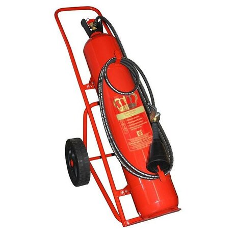 K&ouml;nig 50 kg fahrbarer Kohlendioxid L&ouml;schwagen DIN EN3