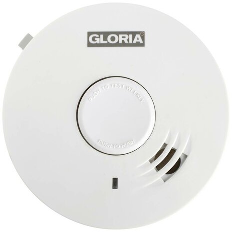 GLORIA Rauchwarnmelder R10 mit Alarm-Stop-Funktion