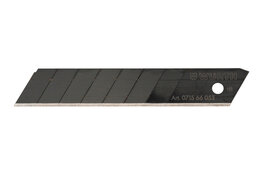 KLI-MESS-ABBRECH-SCHWARZ-18MM - Abbrechklinge schwarz extrem scharf - Inhalt: 10 Stück KLI-MESS-ABBRECH-SCHWARZ-18MM - Abbrechklinge schwarz extrem scharf - Inhalt: 10 Stück