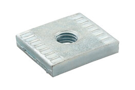 MU-M16-PRFL36/41-33X29X6MM - VARIFIX Kombischiebemutter 36/41 ST37 verzinkt - Inhalt: 100 Stück