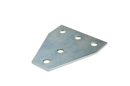 FLVERB-T-PRFL41-5RDLO - VARIFIX Flachverbinder T-Form 5 Rundlöcher - Inhalt: 20 Stück