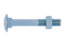 SHR-FLRDKPF-DIN603-MU-4.8-(A2K)-M8X25 - DIN 603 Stahl 4.8 verzinkt mit Mutter - Inhalt: 200 Stück SHR-FLRDKPF-DIN603-MU-4.8-(A2K)-M8X25 - DIN 603 Stahl 4.8 verzinkt mit Mutter - Inhalt: 200 Stück
