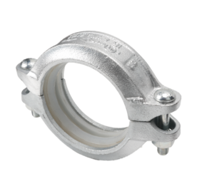 1GS Kupplung DN100 (114,3mm) starr verzinkt