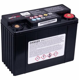 Hawker Genesis, Reinbleibatterie 12V/62AH, Kurzschluss Strom 3500A
