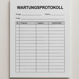 Rauchmelder – Digitales Wartungsprotokoll (inkl. Checkliste)