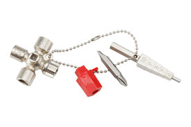 SCHALTSHRNKSHSL-UNIVERSAL-16IN1 - Schaltschrankschlüssel MINI 16in1 - Inhalt: 1 Stück