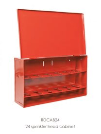 Sprinklerpult lackiert rot, für Sprinkler DN15+DN20