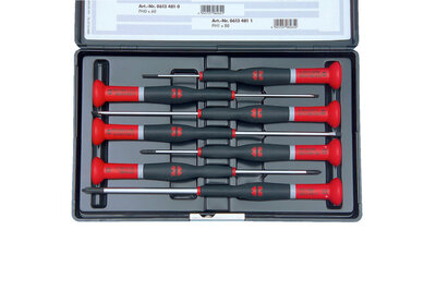 SHRDRH-FNMECH-SORT-SZ/PH-7TLG - Feinmechanik Schraubendr. SZ/PH 7tlg Black Point - Inhalt: 1 Stück