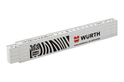 GLIEDMASSSTAB-GLASFASERVERSTAERKT-2M - Gliedermaßstab glasfaserverstärktes Nylon - Inhalt: 3 Stück