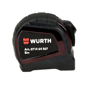 BAMASS-TASH-B25MM-L5M - Taschenbandmaß Kst.gehäuse Genauigkeitsklasse ll - Inhalt: 1 Stück