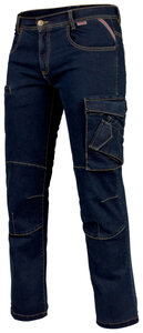 JEANS MULTIPOCKET STRETCH BLAU 52 - Jeanshose Multi Pocket - Inhalt: 1 Stück
