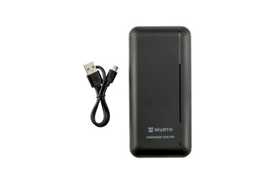 AKKU-LIION-PWRBANK-SCHW-20000MAH - Powerbank 20000 mAh - Inhalt: 1 Stück