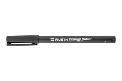 TINTMARK-PERMANENT-SCHW-FEIN - Tintenmarker - Inhalt: 4 Stück
